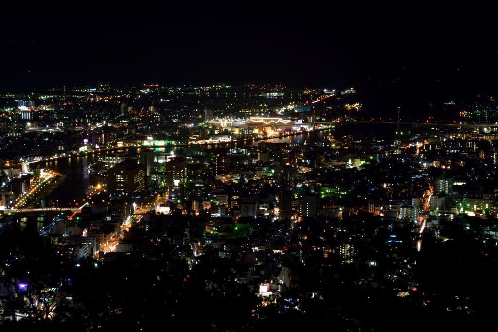 徳島の夜景