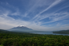 から梅雨の富士