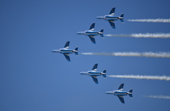 築城2013ブルーインパルス-2