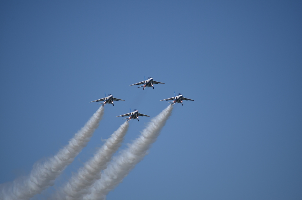 築城2013ブルーインパルス