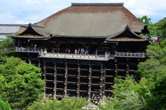 真夏の清水寺