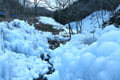 あしがくぼ氷柱　４