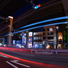 夜の大橋ジャンクション