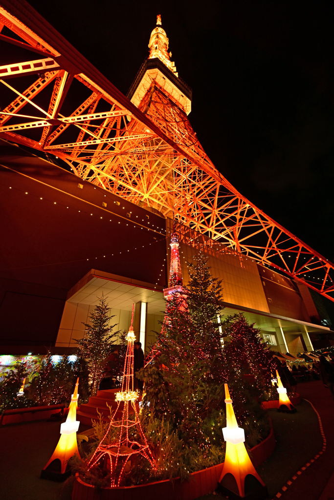 クリスマスのタワー