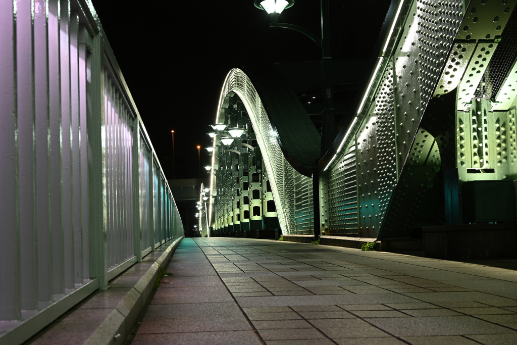 真夜中の厩橋