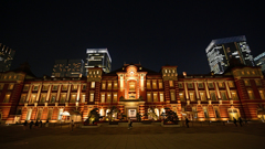 東京駅夜景