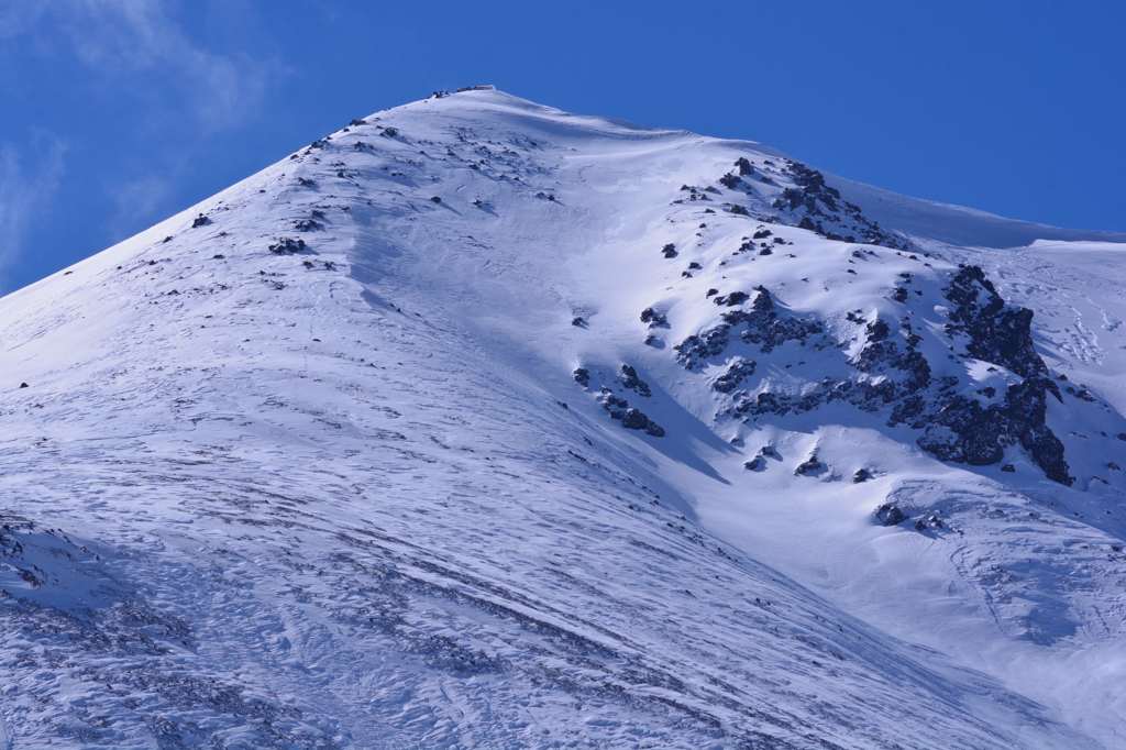 厳冬の峰
