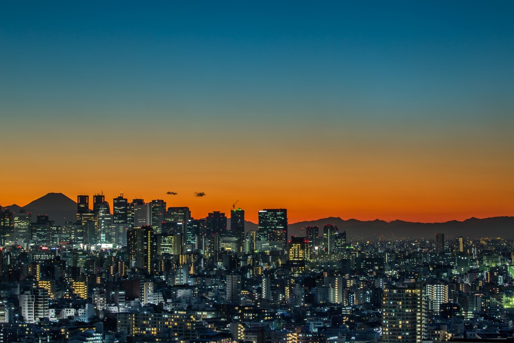 東京の富士山