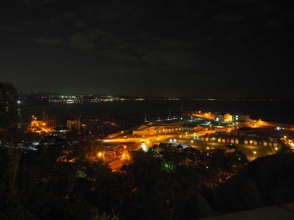 江の島側からみた夜景