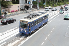 歩道橋から
