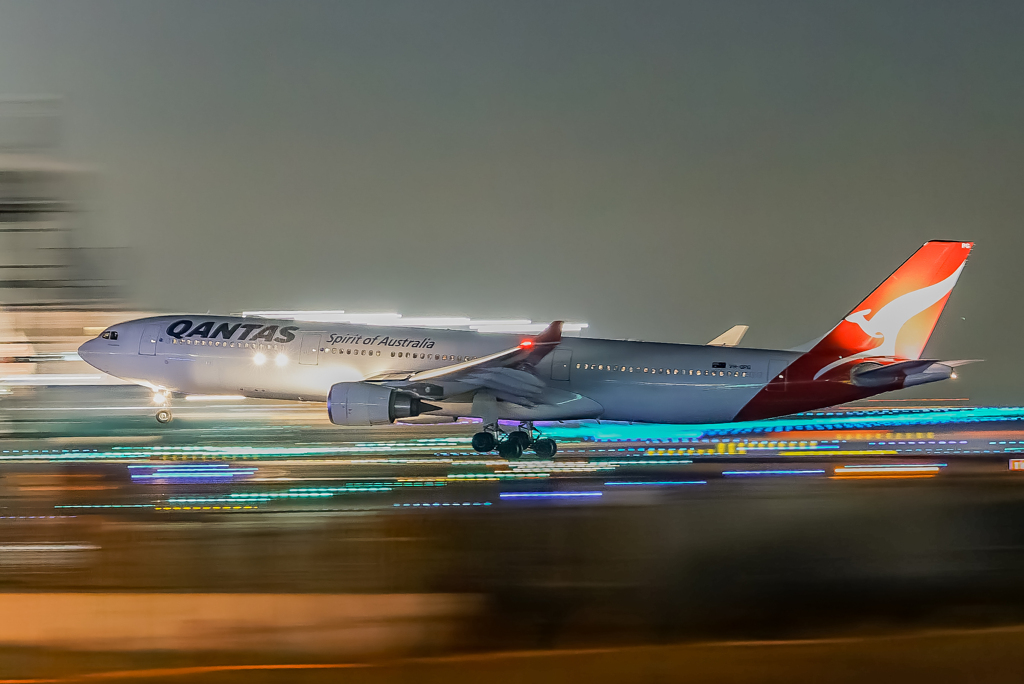 カンタスさんフル点灯