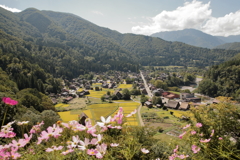 世界文化遺産　白川郷