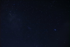 ペルセウス座流星群のはずが・・・