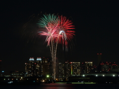 お台場の花火