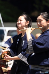 楽しんでるネ
