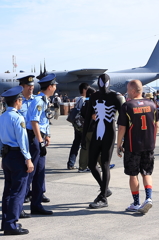スパイダーマン職質される？