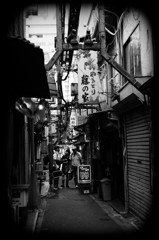 新宿探訪　昭和の香り②　思い出横丁にて