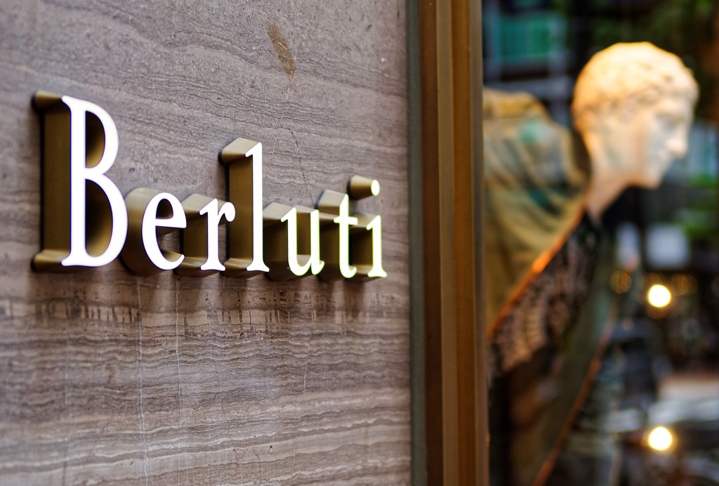 Berluti（ベルルッティ）　銀座並木通りにて