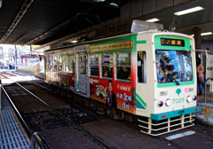 都電荒川線沿線　大塚駅前駅にて（２）