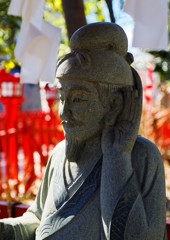 ぐち聞きさま　川越 八幡宮にて