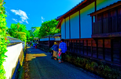 江戸屋横丁の情景（萩 城下町）
