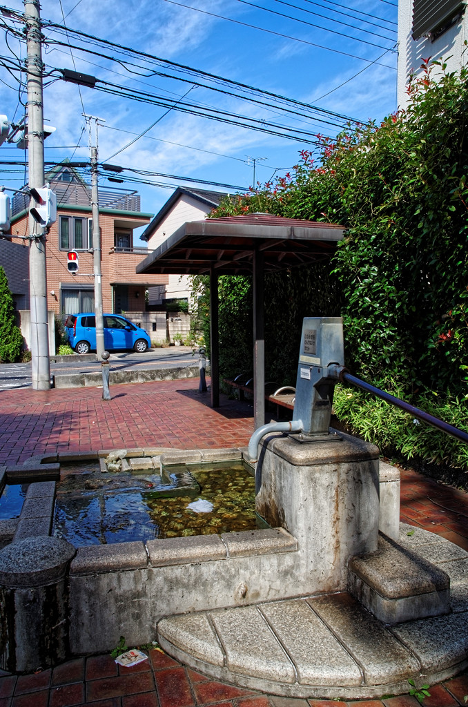 井戸のある風景