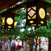 川越氷川神社の灯篭②