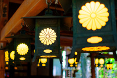 釣灯籠　（川越氷川神社）