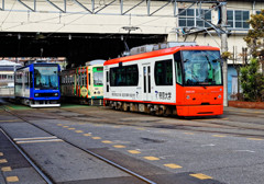 都電荒川線沿線　荒川車庫（１）