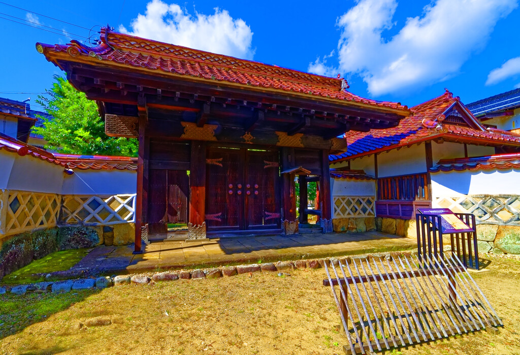 旧津和野藩家老 多胡家 表門　(島根県 津和野)