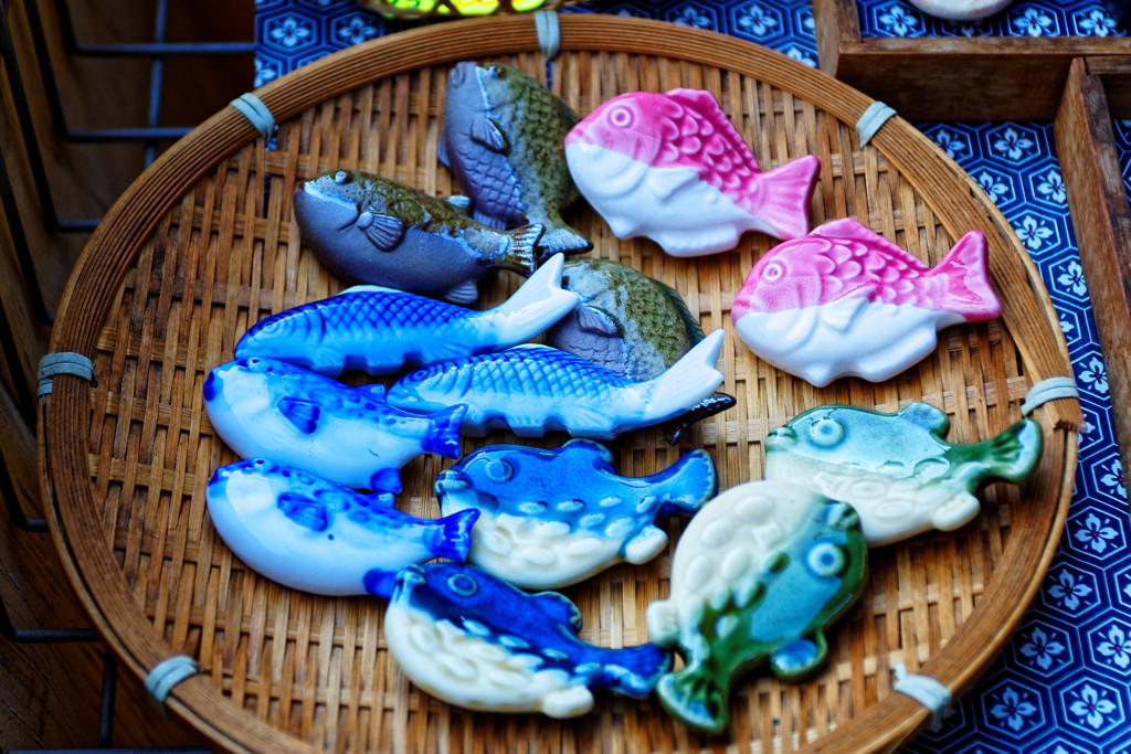 箸置き　浅草伝法院通りにて