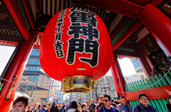 浅草ぶらり　雷門（２）