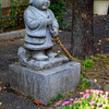 お掃除小僧　深大寺にて