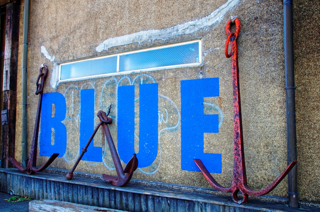 お洒落ですね～①　BLUE BLUE YOKOHAMAにて