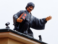 浅草ぶらり　伝法院通り（８）こんなところにねずみ小僧