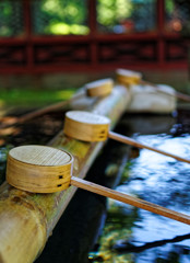 根津神社の手水舎