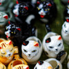 猫のミルクピッチャー　深大寺周辺にて