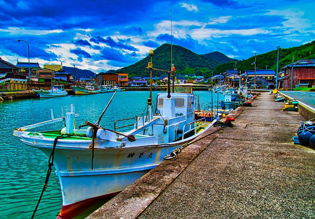 玉江浦漁港 　(山口県萩市)