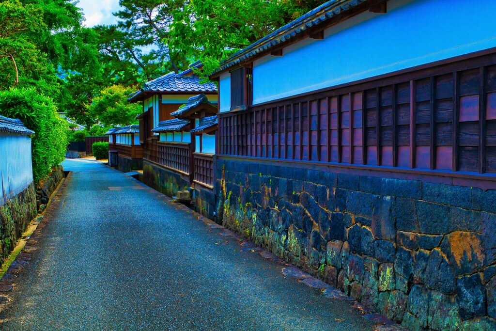 タイムスリップ 情景　(萩市 城下町)