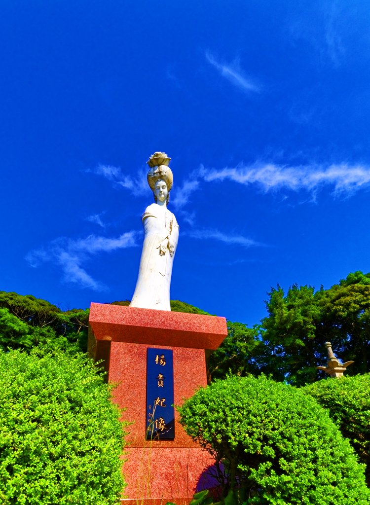 楊貴妃像（山口県長門市）