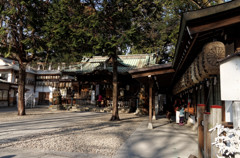 調神社の境内