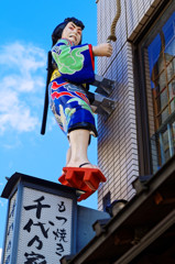浅草ぶらり　伝法院通り（１４）　ここにも白浪五人男
