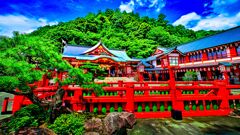 太皷谷稲成神社 境内(津和野町)