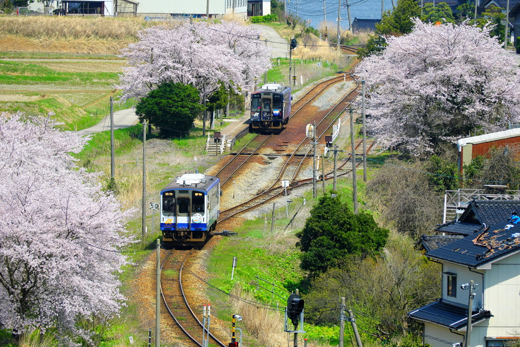 能登鉄道風景