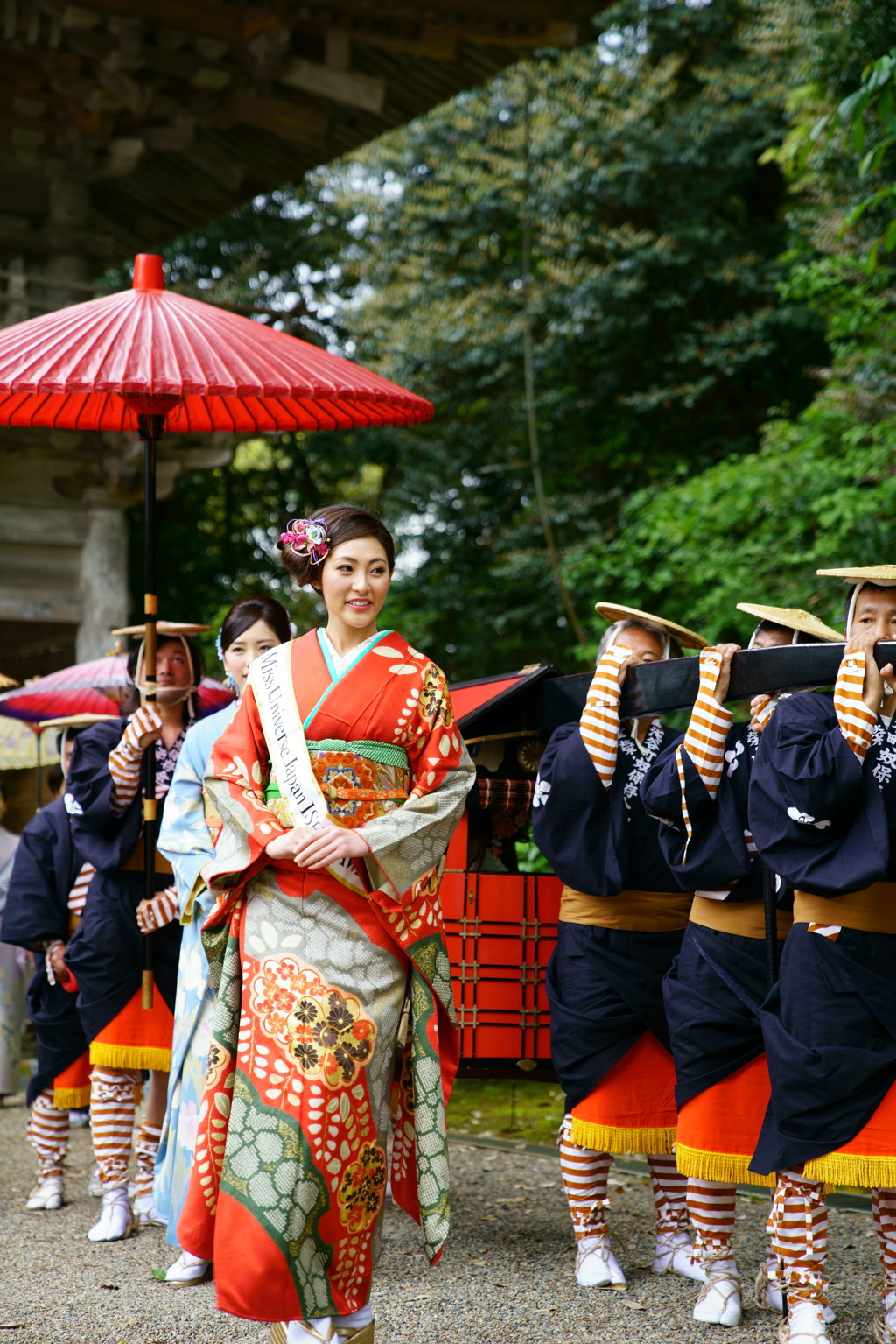 妙成寺五重塔祭りにて