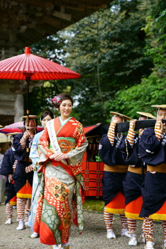 妙成寺五重塔祭りにて