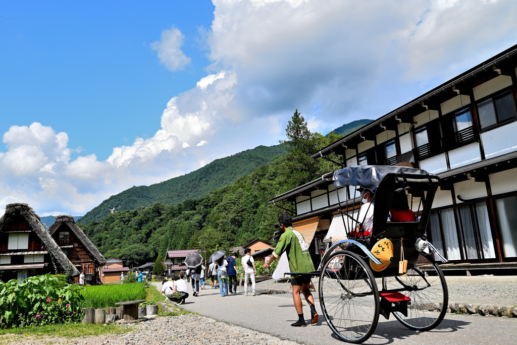 合掌造り街巡り