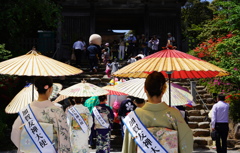 涼やかな加賀友禅大使