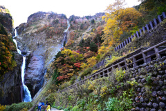 渓谷の展望台