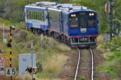 能登中島駅付近